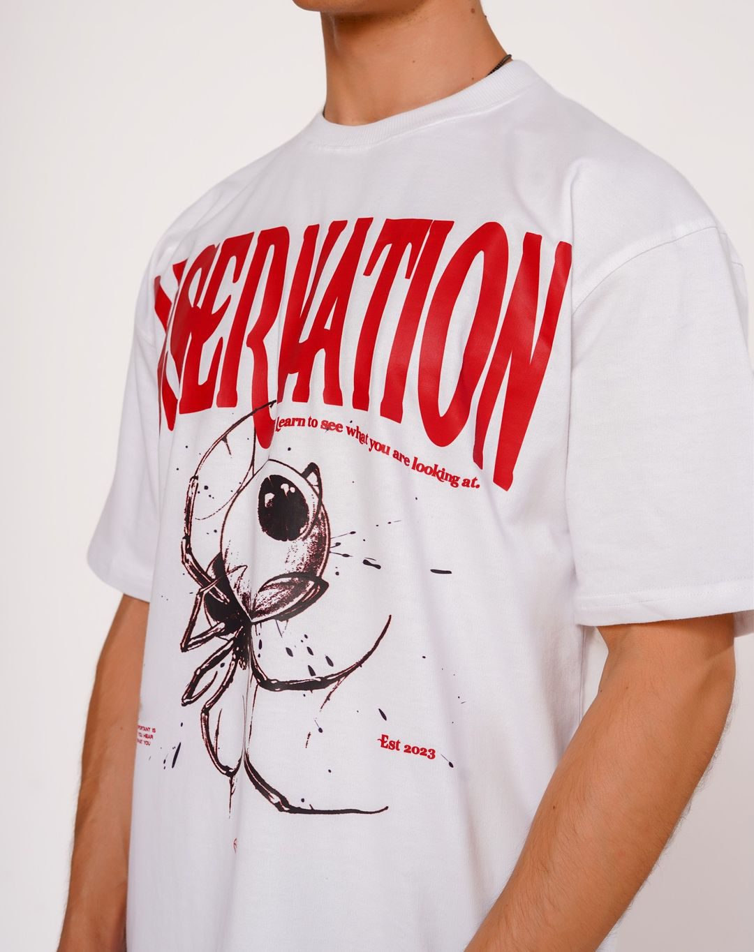 OBSERVATION WHITE TEE